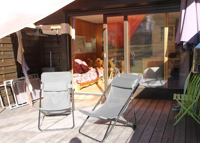 Comfortable With Terrace In Apartament Chamonix